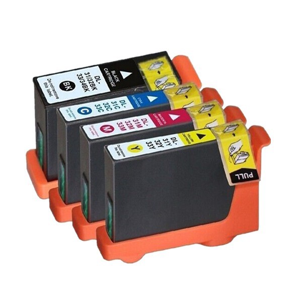4-Pcs-1-Set-Ink-cartridges-for-Dell-31-32-33-34-DELL31-DELL32-DELL33-DELL34